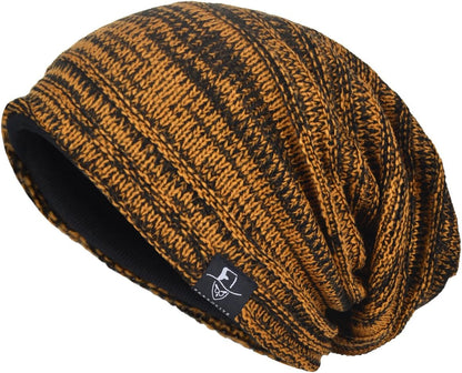 VECRY Men's Slouch Beanie Skull Cap Long Baggy Hip-Hop Winter Summer Hat