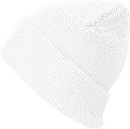 The Hat Depot - 100% Cotton Soft and Light Cuffed Skull Plain Daily Washed Beanie