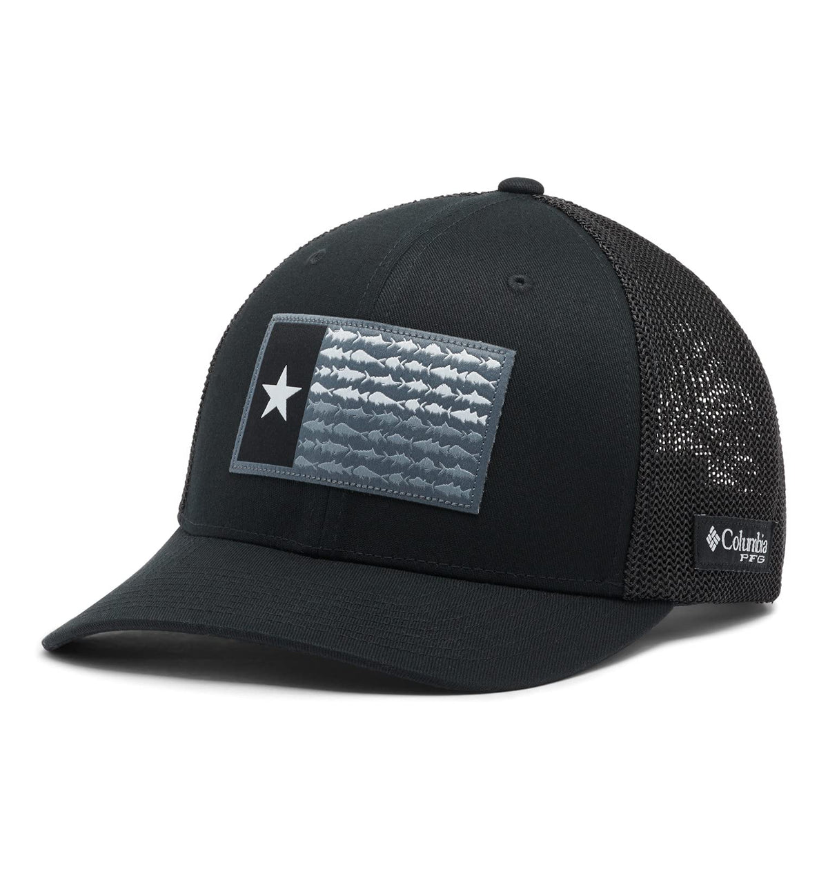 Columbia Unisex Adult PFG Logo Mesh Ball Cap