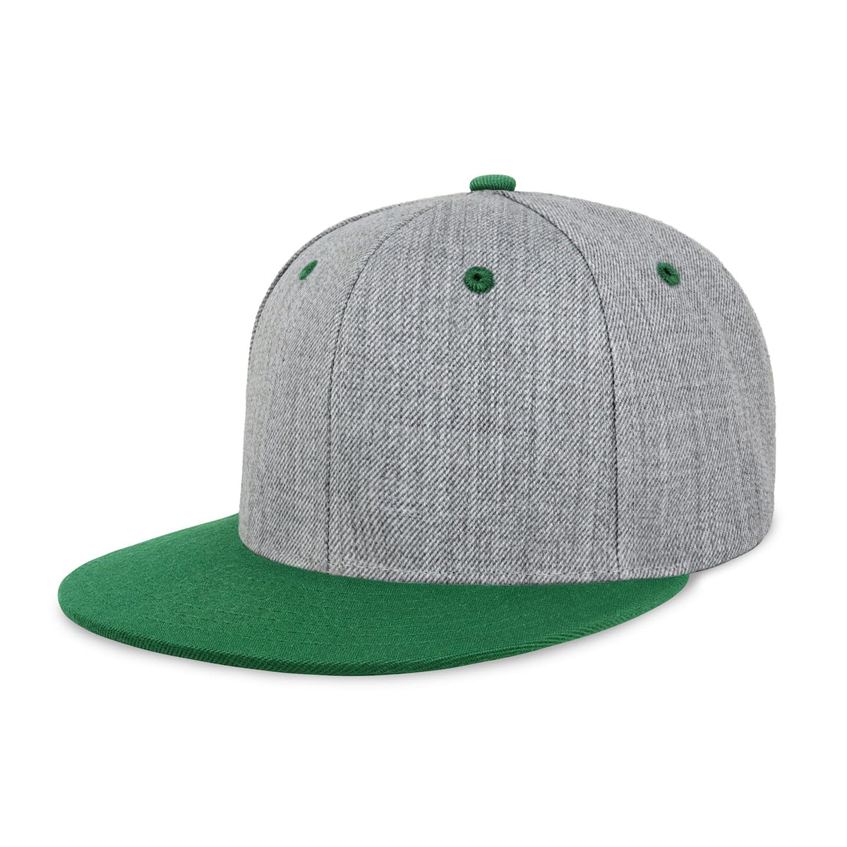 CHOK.LIDS Classic Snapback Flat Bill Hat Blank Adjustable Baseball Cap
