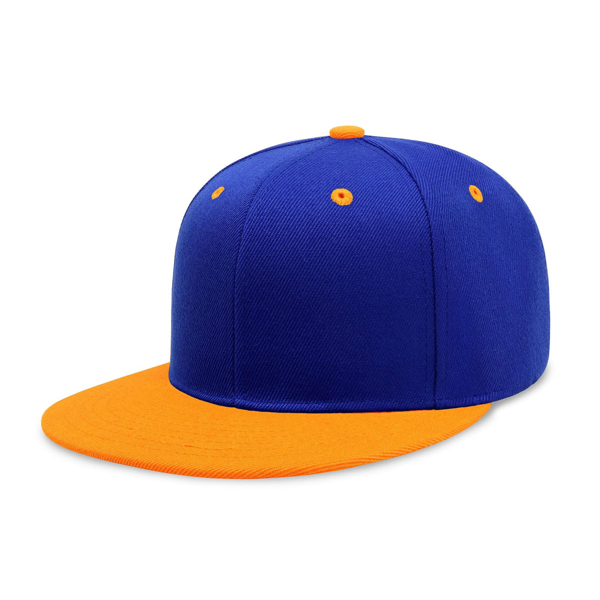 CHOK.LIDS Classic Snapback Flat Bill Hat Blank Adjustable Baseball Cap