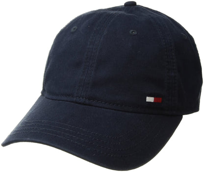Tommy Hilfiger Men's Cotton Billy Adjustable Flap Baseball Cap