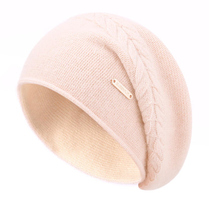 Knit Slouchy Beanie Hats for Women Cashmere Ski Cap Knitted Wool Soft Warm Winter Hat