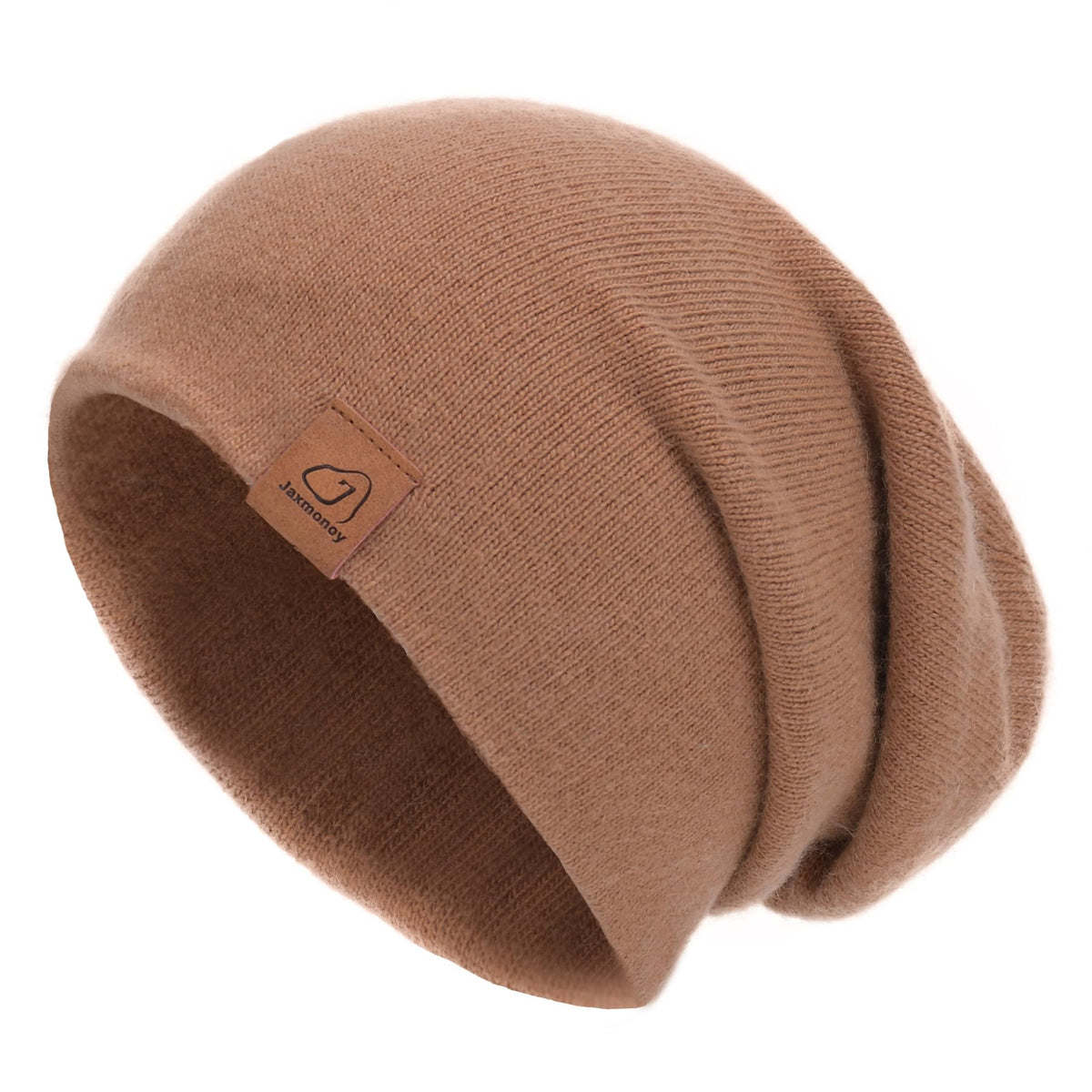 jaxmonoy Slouchy Knit Beanies Winter Hats for Women Men Soft Warm Reversible Slouch Cuffed Skull Knitted Beanie Cap