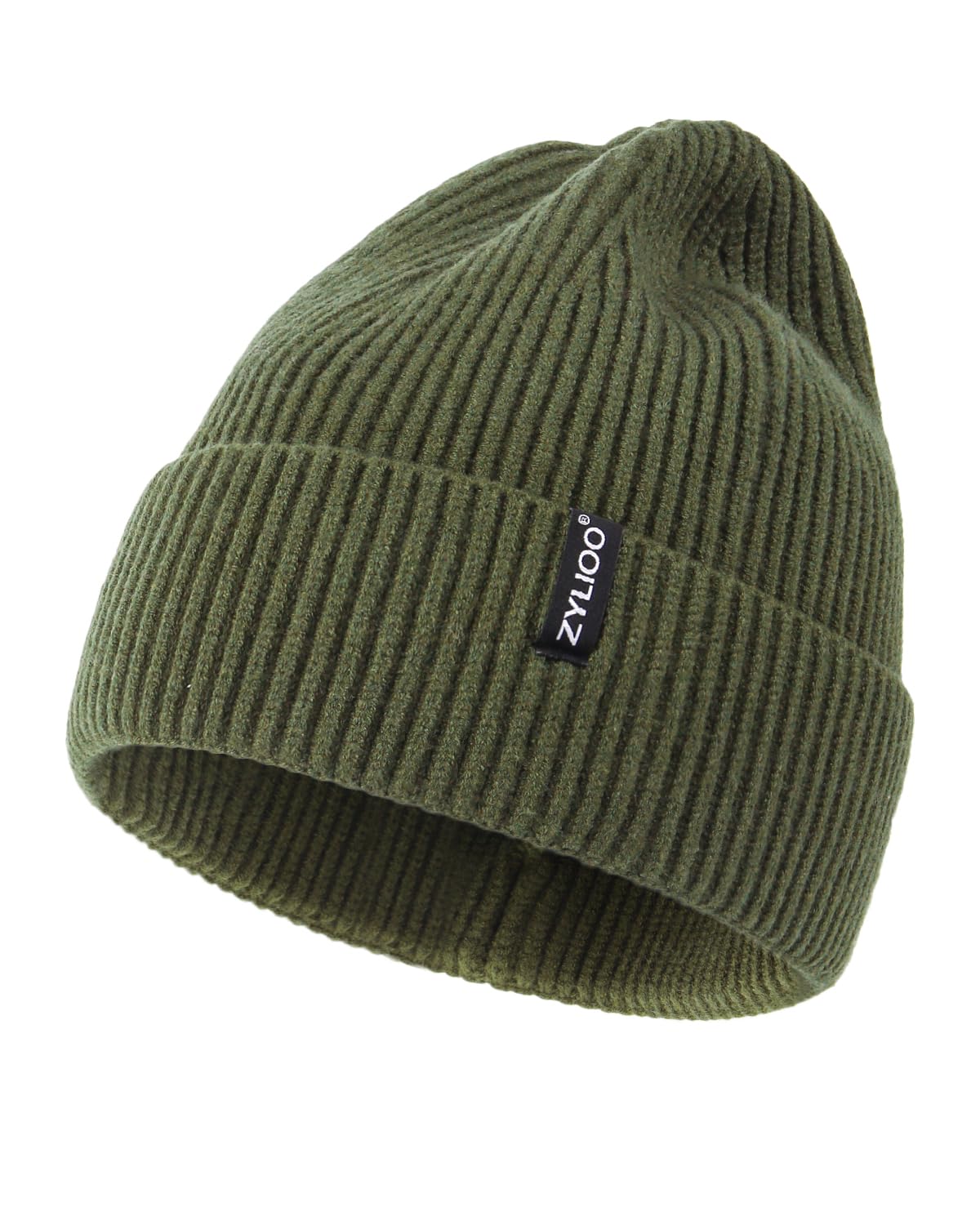 Zylioo XXL Beanie for Men,Big Head Winter Knit Hat,Stretch Warm Skull Cap