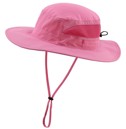 Connectyle Women's UPF 50+ Sun Hat UV Protection Wide Brim Bucket Hat Summer Beach Hats Fishing Hiking Outdoor Safari Hats
