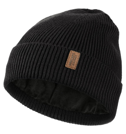 Wmcaps Winter Beanie for Men Women, Soft Warm Fleece Lined Knit Hat