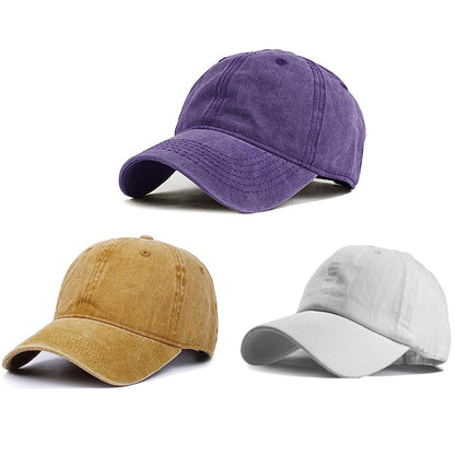 HH HOFNEN Baseball Cap Washed Cotton Unstructured Vintage Hat for Men Women