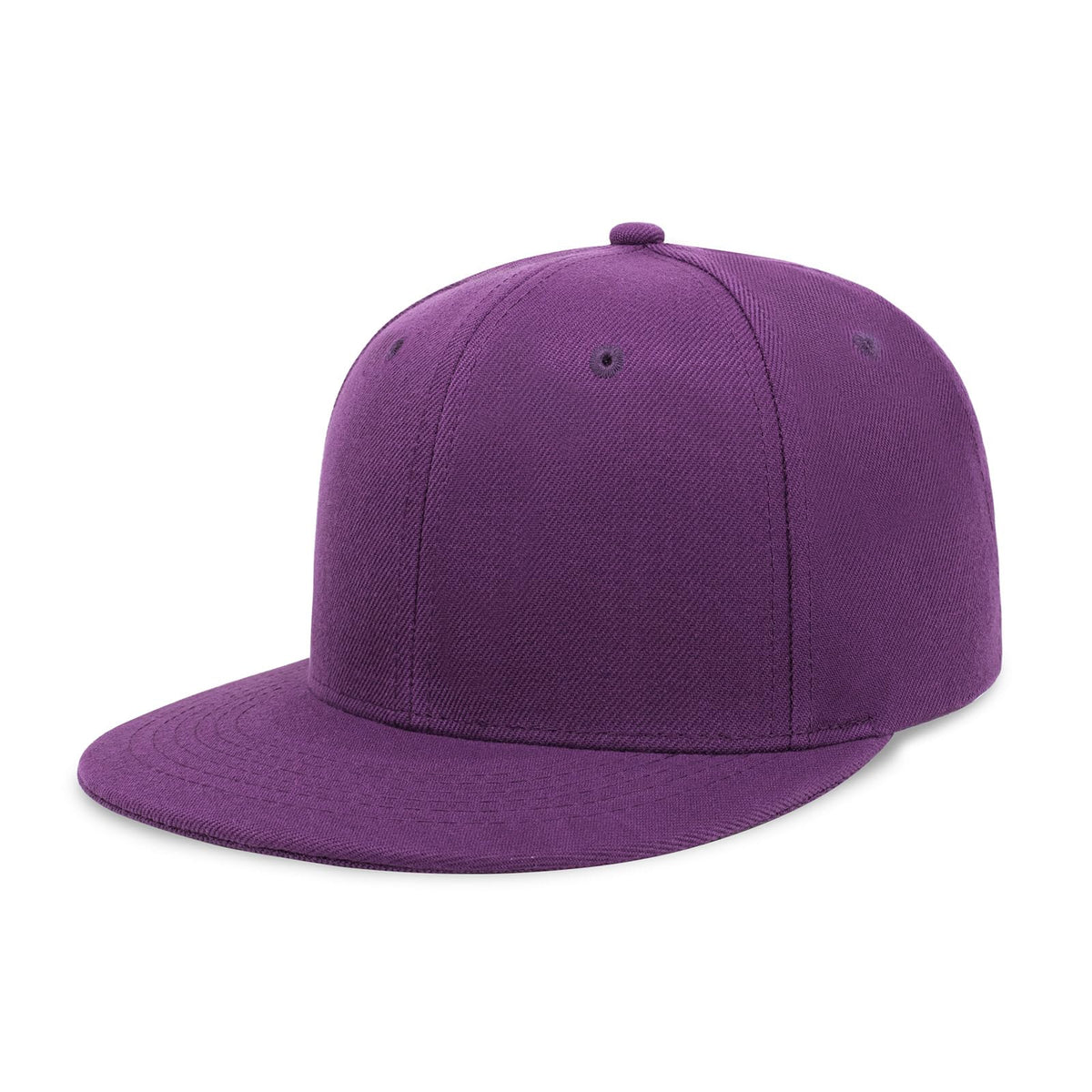 CHOK.LIDS Classic Snapback Flat Bill Hat Blank Adjustable Baseball Cap