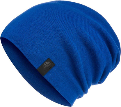 Warm Slouchy Beanie Hat - Deliciously Soft Daily Beanie in Fine Knit