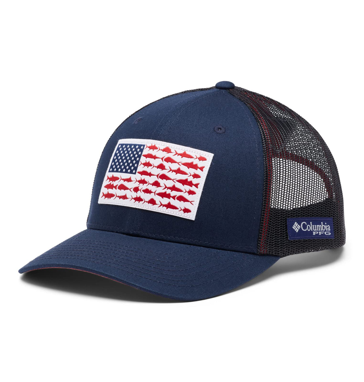 Columbia Unisex Adult PFG Logo Mesh Ball Cap