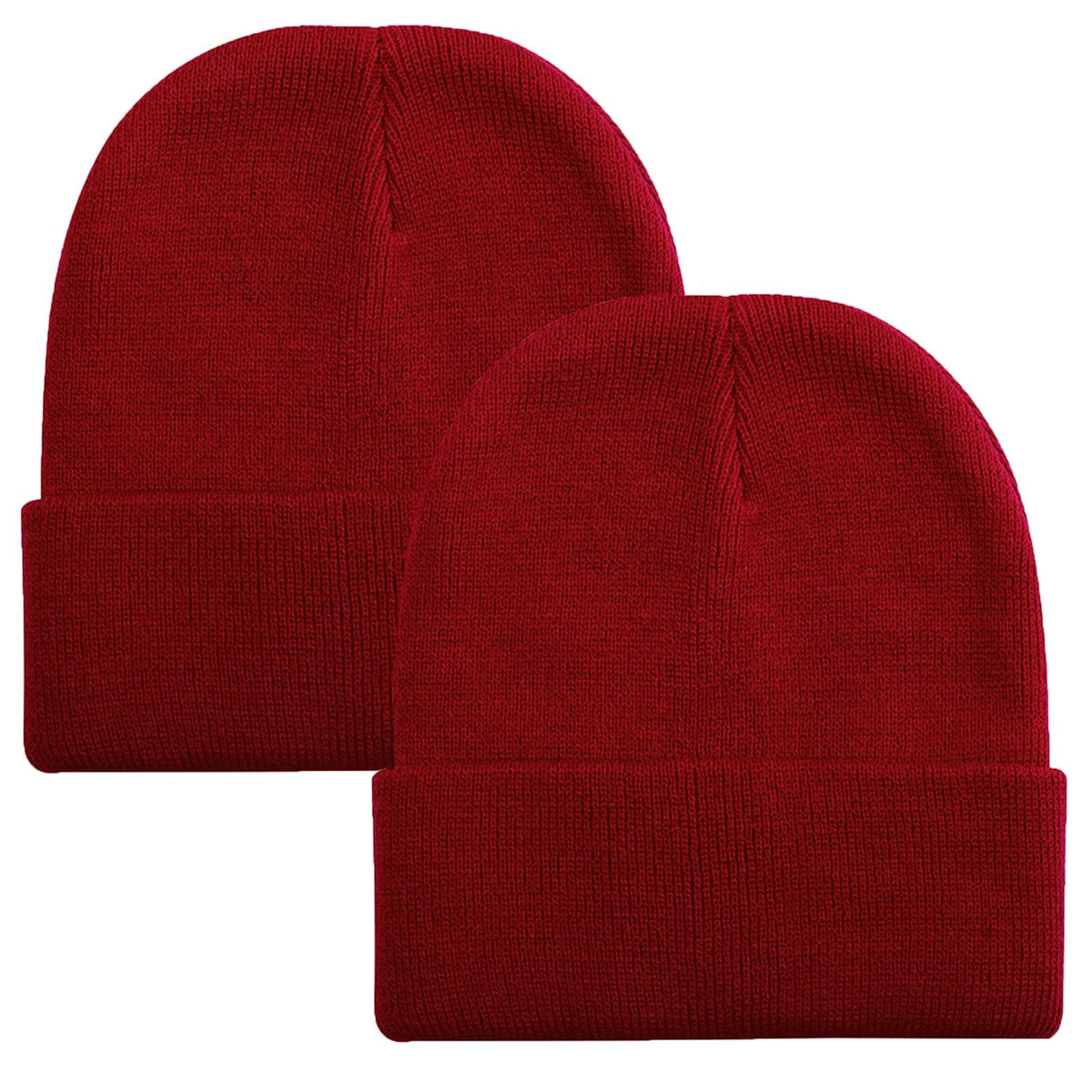 ZOORON Beanie for Men Women Slouchy Winter Beanie Hats Cuffed Skull Caps