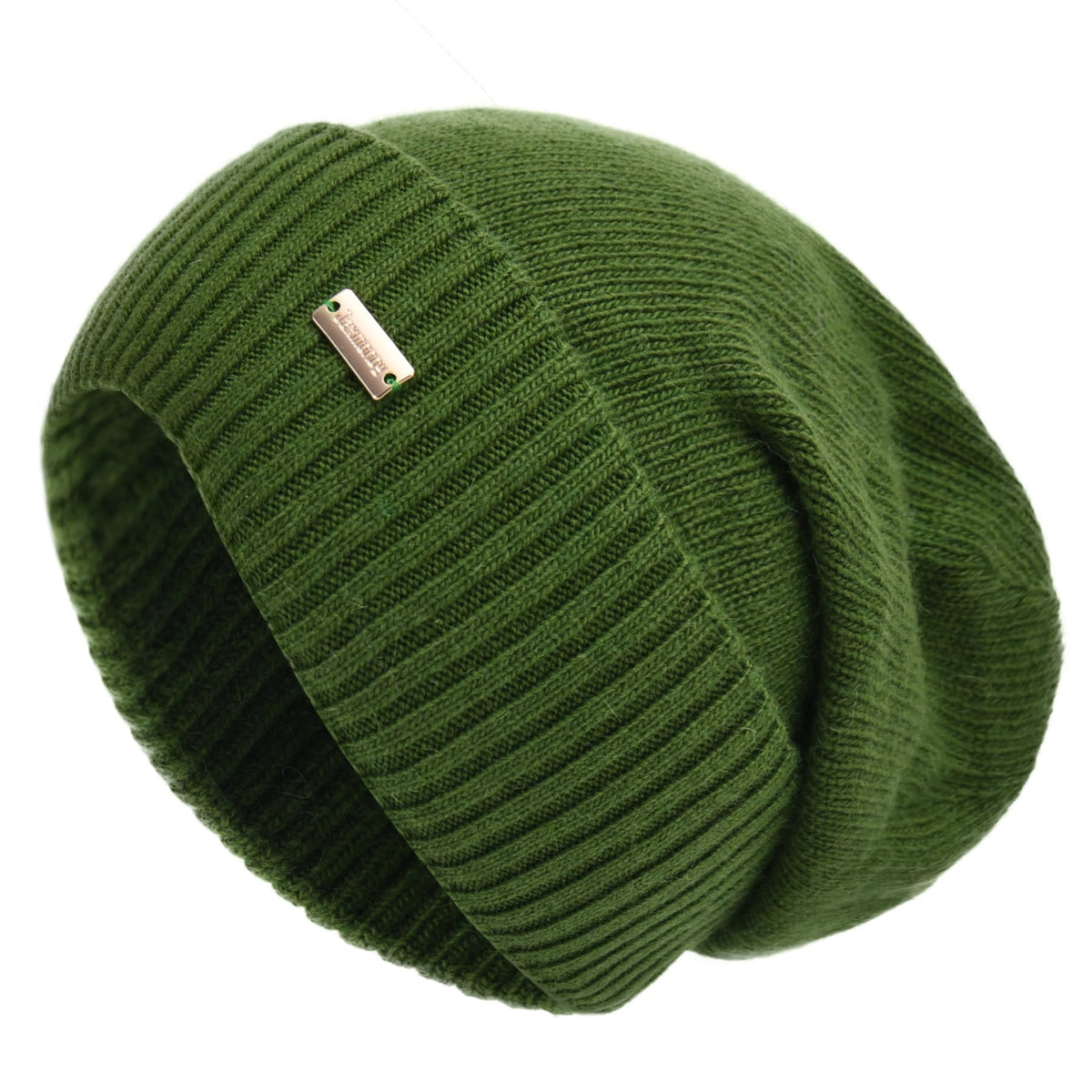 jaxmonoy Slouchy Beanies for Women Winter Lightweight Ladies Knit Hat Cuffed Soft Warm Slouch Beanie Cap - Brown