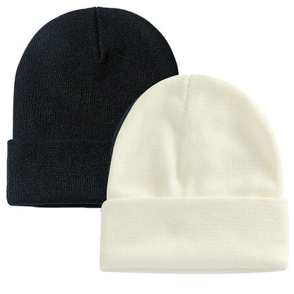 ZOORON Beanie for Men Women Slouchy Winter Beanie Hats Cuffed Skull Caps
