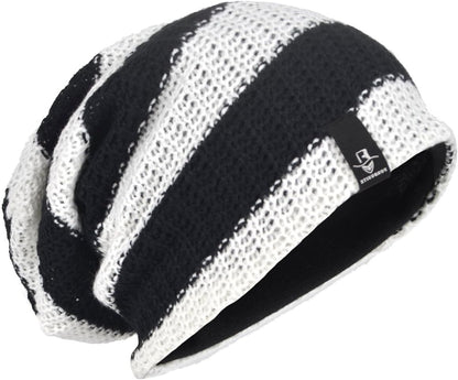 VECRY Men's Slouchy Beanie Knit Crochet Rasta Cap for Summer Winter