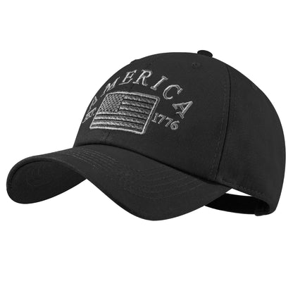 IIN American Flag Baseball Cap for Men Women Low Profile USA Army Tactical Operator Military Plain Dad Hat