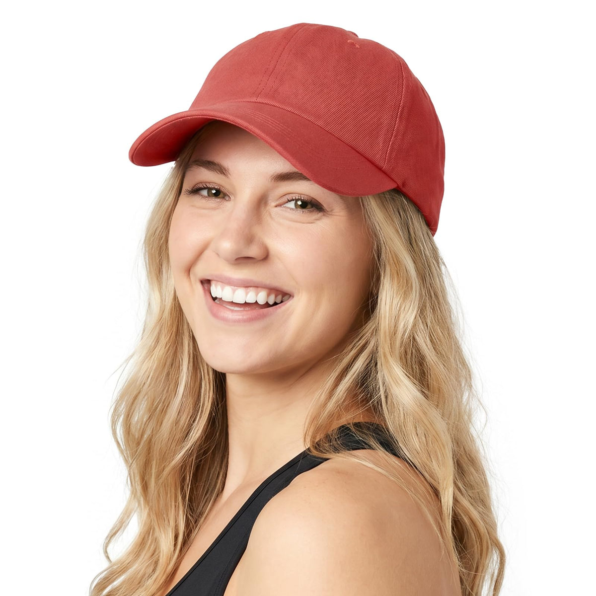 Lvaiz Womens Satin Lined Baseball Cap Washed Cotton Adjustable Dad Hat