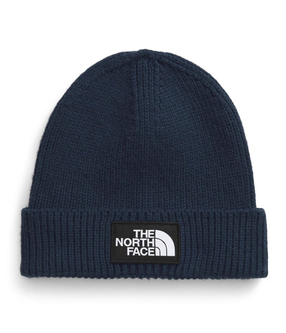 THE NORTH FACE TNF Logo Box Cuffed Beanie | Classic Fit, Rib Knit Winter Hat for Men & Women