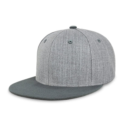 CHOK.LIDS Classic Snapback Flat Bill Hat Blank Adjustable Baseball Cap