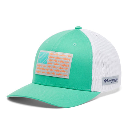 Columbia Unisex Adult PFG Logo Mesh Ball Cap