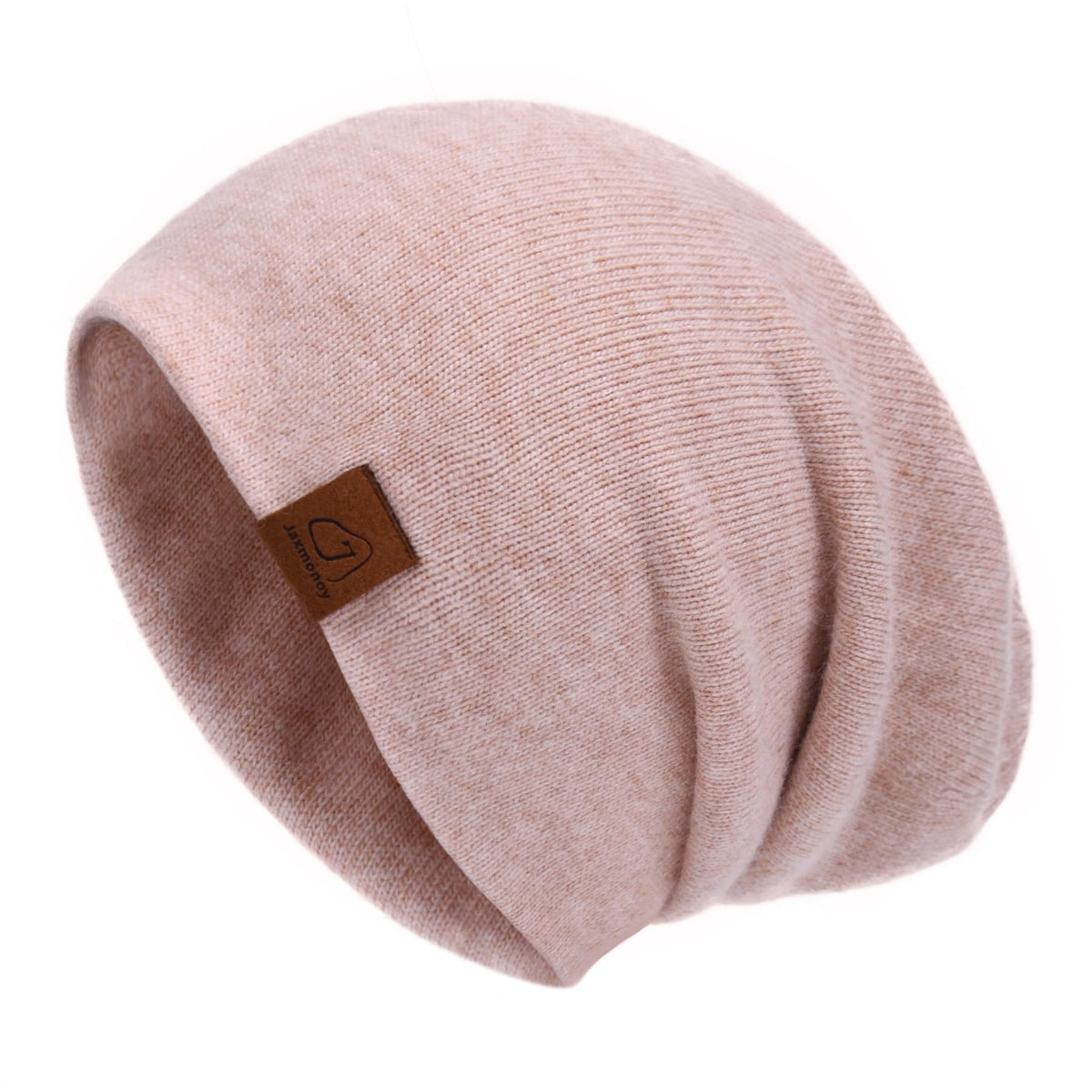 jaxmonoy Slouchy Knit Beanies Winter Hats for Women Men Soft Warm Reversible Slouch Cuffed Skull Knitted Beanie Cap