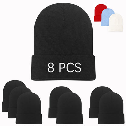 Beanie Hats for Men Beanie for Women Winter Knitted Hat Stocking caps, Soft Ski Hat Warm Blank