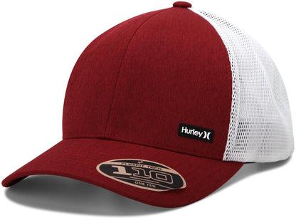 Hurley Men's Caps - H2O-Dri League Baseball Caps for Men with Snapback Closure - Classic Mens Trucker Hats (S-XL)