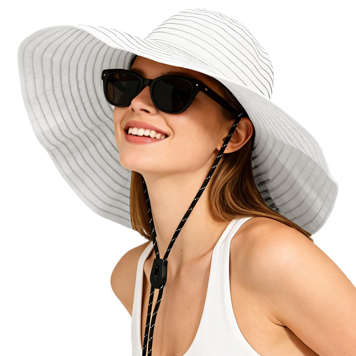 Sun Hat for Men Women UV Protection Wide Brim Fishing Hats Breathable UPF 50+ Boonie Bucket Hats Beach Safari Hiking Garden