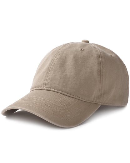 FURTALK Unisex Vintage Unstructured Baseball Cap Washed Cotton Dad Hat