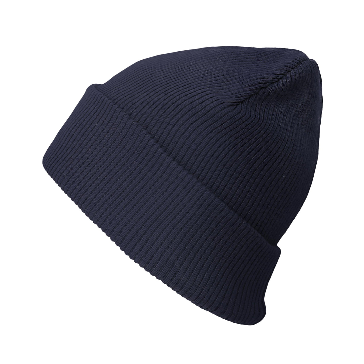 The Hat Depot - 100% Cotton Soft and Light Cuffed Skull Plain Daily Washed Beanie
