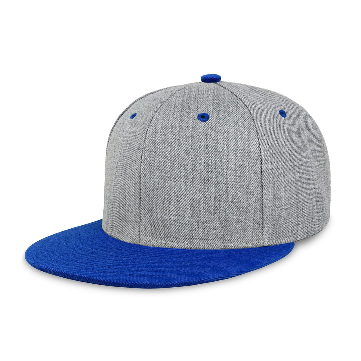 CHOK.LIDS Classic Snapback Flat Bill Hat Blank Adjustable Baseball Cap