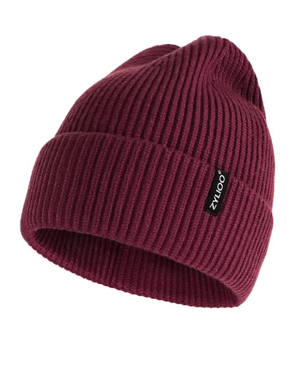 Zylioo XXL Beanie for Men,Big Head Winter Knit Hat,Stretch Warm Skull Cap