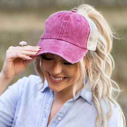 5/6 Packs Vintage Washed Plain Baseball Cap Distressed Dad Golf Hat for Men Women
