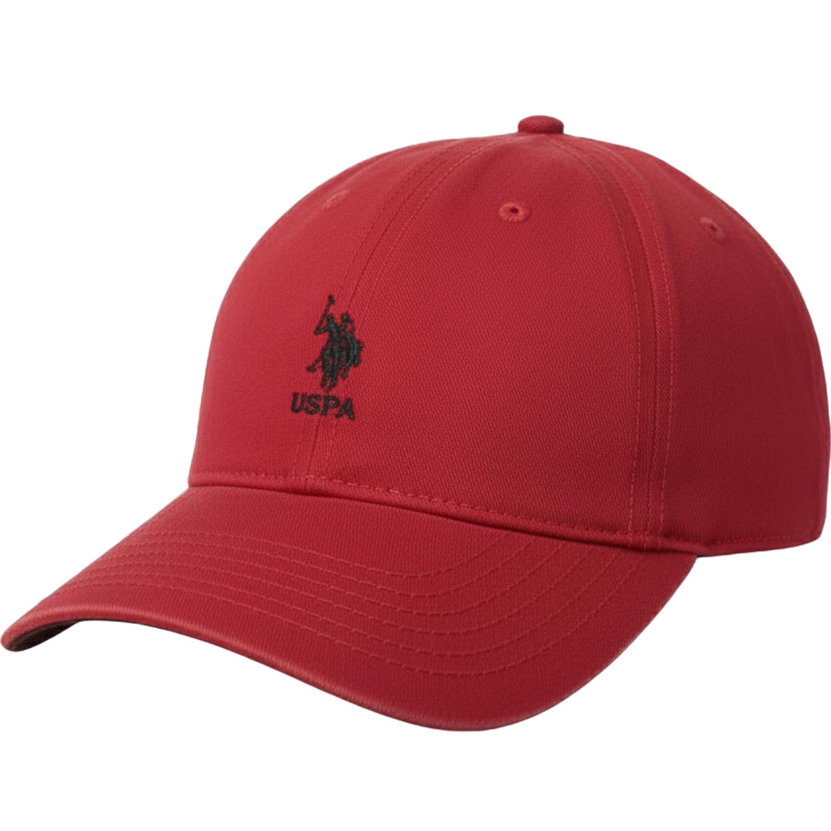 U.S. Polo Assn. Baseball Cap, 100% Cotton Adjustable Dad Hat with Small Pony Logo