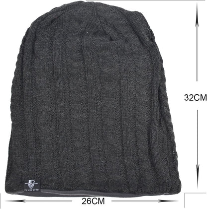 VECRY Men's Slouch Beanie Skull Cap Long Baggy Hip-Hop Winter Summer Hat
