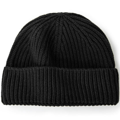 100% Merino Wool Fisherman Beanies for Men Winter Beanie Skull Cap