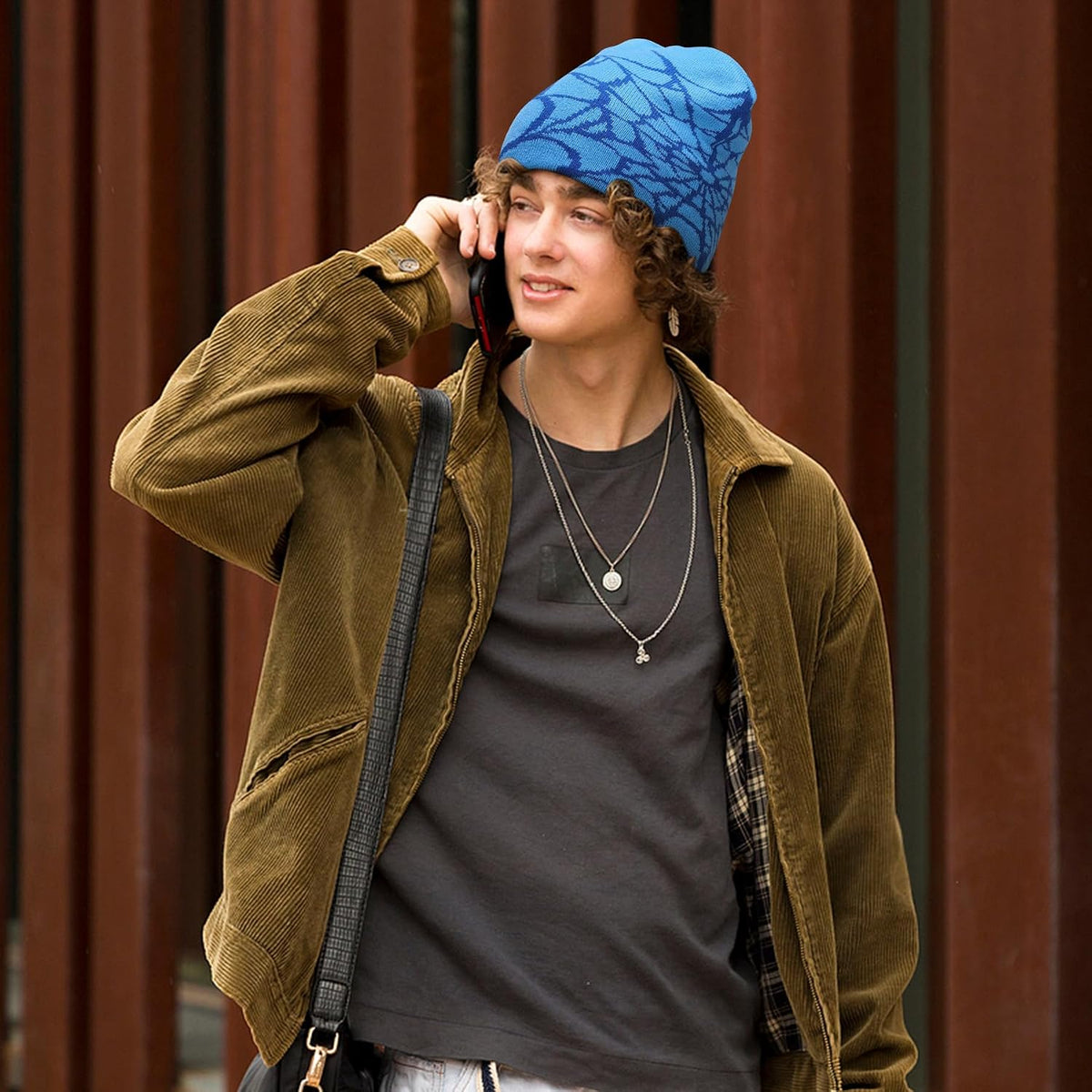 Men Women Y2K Beanies Gothic Graphic Knitted Hat Winter Warm Beanies Casual Outdoor Skull Cap