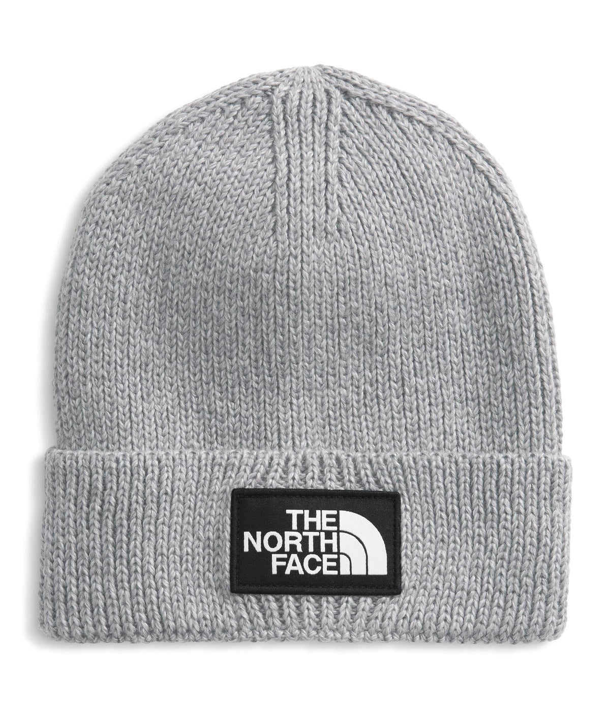 THE NORTH FACE TNF Logo Box Cuffed Beanie | Classic Fit, Rib Knit Winter Hat for Men & Women