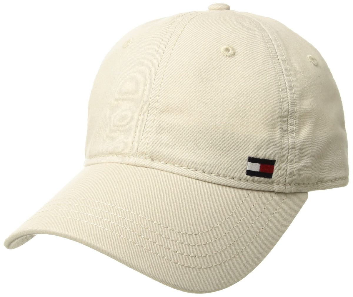 Tommy Hilfiger Men's Cotton Billy Adjustable Flap Baseball Cap