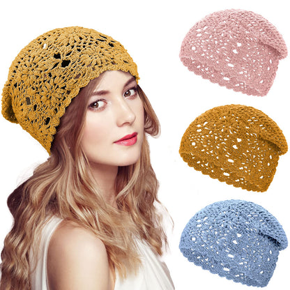 JenPen 4 Pcs Women Crochet Slouchy Beanie Hat