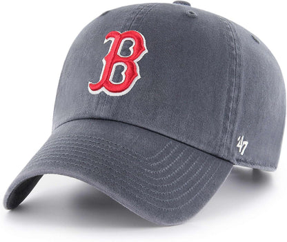 47 Brand MLB Primary Logo Clean Up Adjustable Baseball Cap Hat, Adult