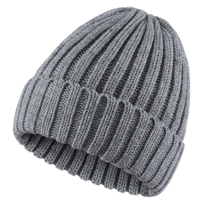 Connectyle Women's Rib Knit Cuffed Beanie Hat Stretch Acrylic Winter Hat Thick Warm Snow Ski Cap