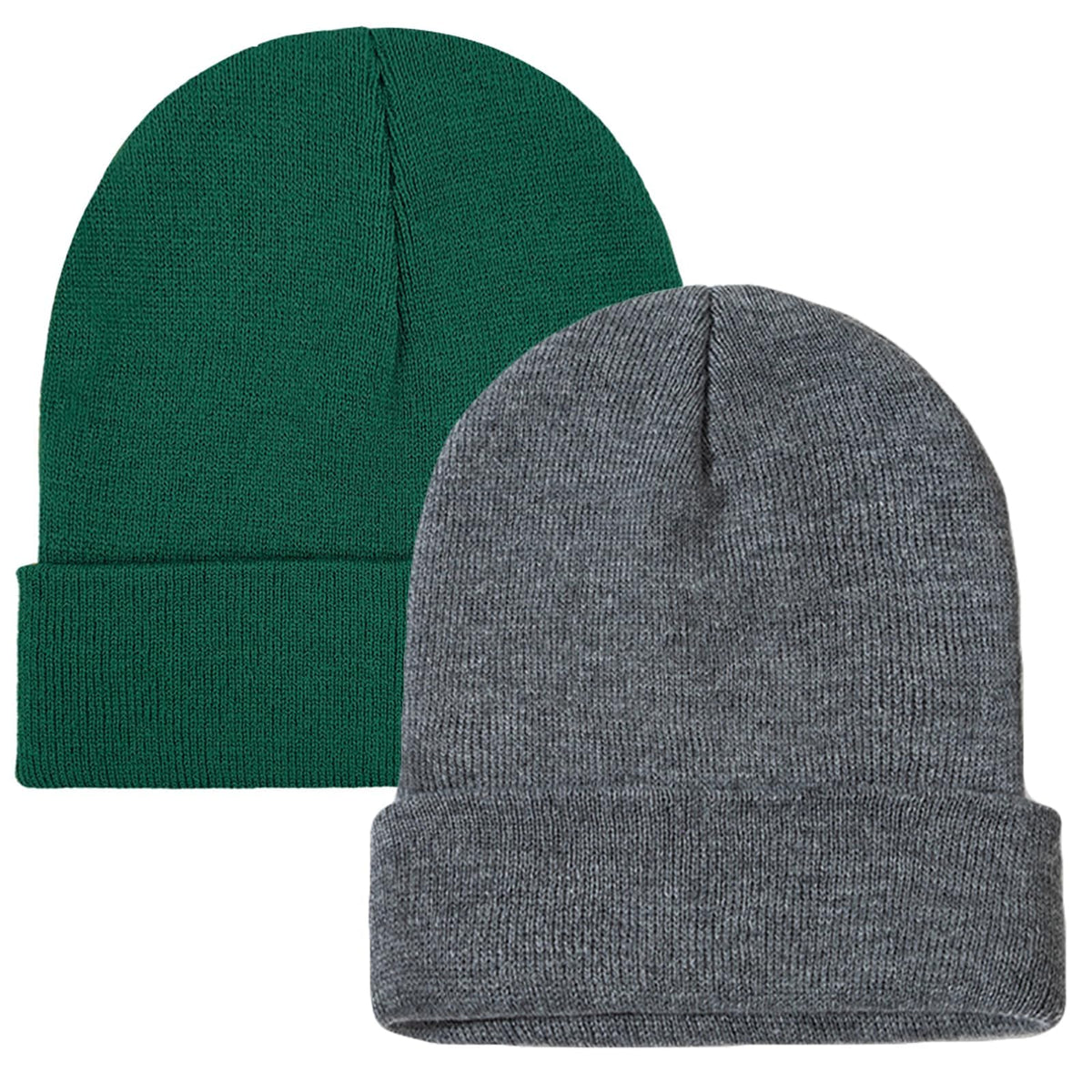ZOORON Beanie for Men Women Slouchy Winter Beanie Hats Cuffed Skull Caps