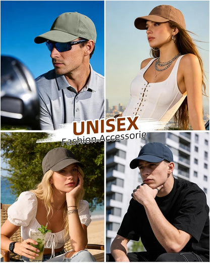 Rosoz Unisex Baseball Cap Vintage UPF 50+ Unstructured Men Women Dad Hat