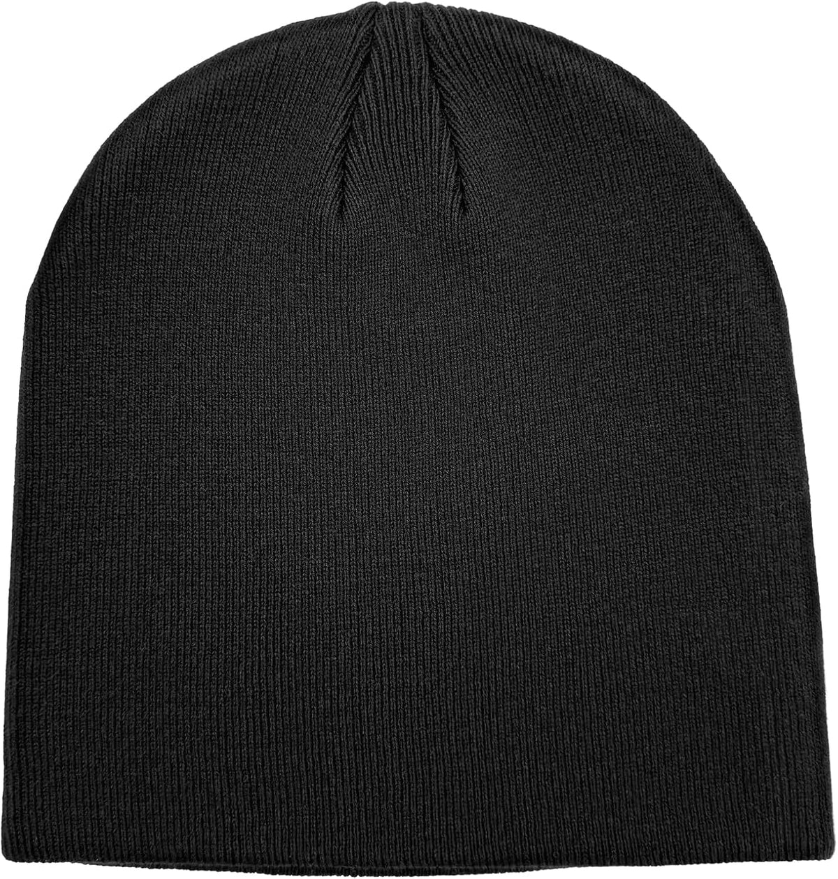 vidsel 100% Cotton Beanie Hat for Men Women, Soft Cuffless Knit Skull Cap