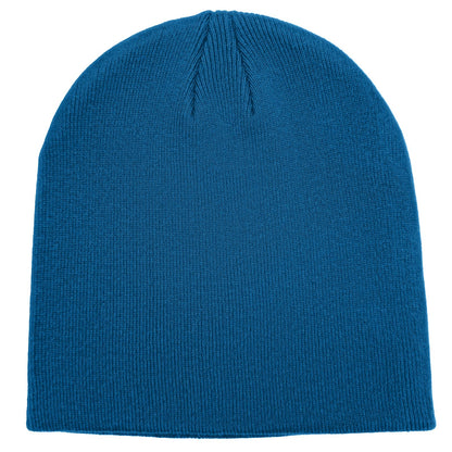 vidsel 100% Cotton Beanie Hat for Men Women, Soft Cuffless Knit Skull Cap