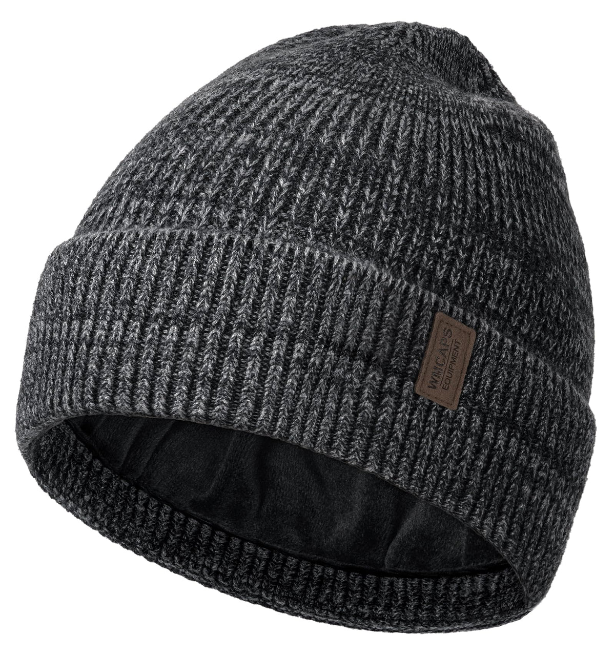 Wmcaps Winter Beanie for Men Women, Soft Warm Fleece Lined Knit Hat