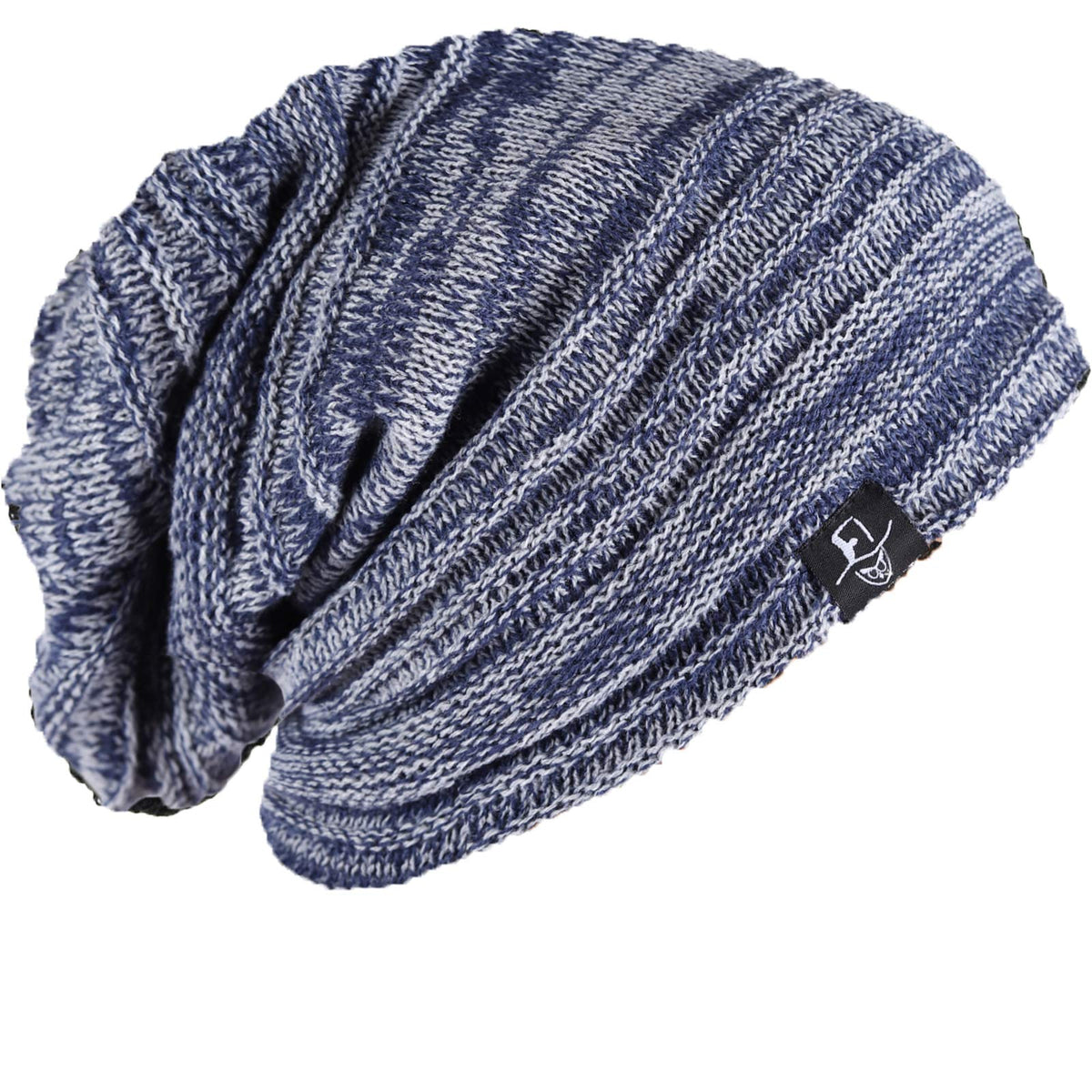 FORBUSITE Mens Slouchy Long Oversized Beanie Knit Cap for Summer Winter B08