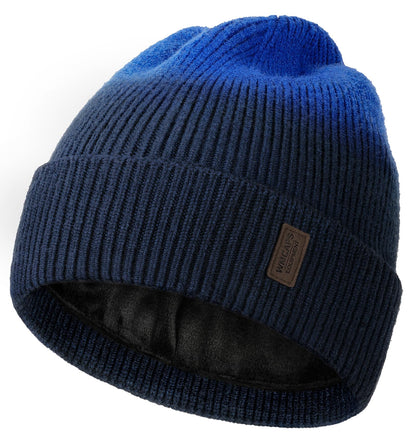 Wmcaps Winter Beanie for Men Women, Soft Warm Fleece Lined Knit Hat