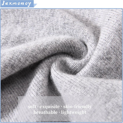 jaxmonoy Slouchy Knit Beanies Winter Hats for Women Men Soft Warm Reversible Slouch Cuffed Skull Knitted Beanie Cap